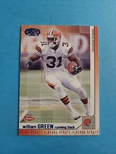 William Green 2002 Pacific Heads Update Blue Football Card 43 I3141