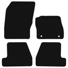 Ford Focus Mk3 2011-2015 Fully Tailored Carpet Car Mats Black 4pcs Floor Mat Set
