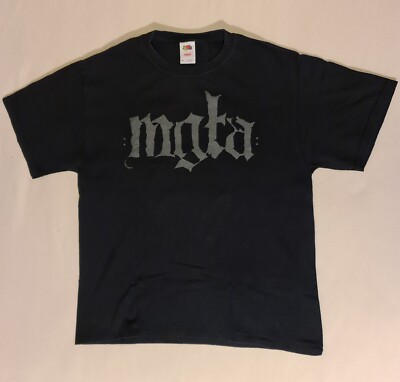 MGLA T-Shirt EARTHBOUND Black Metal Gr. M Logo