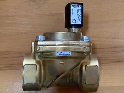 2-Wege-Magnetventil  BÜRKERT/BENDER 6281-EV-A40 NBR MS G2 230V  NEU, OVP