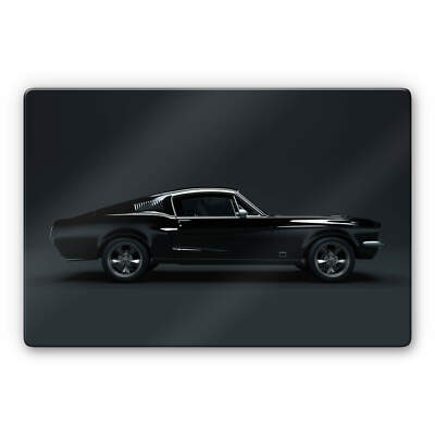 Glasbild - Muscle Car Wandbild Wanddeko Deko Auto