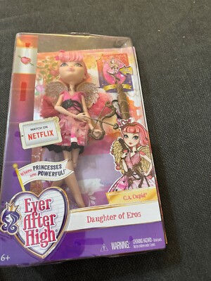 Ever After High C.A. Cupid Doll Mattel New In Box Rare No Stockings 2016.