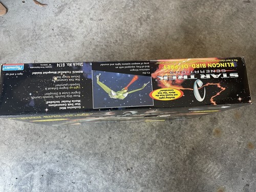 Star Trek Generations Klingon Bird-of-Prey 1994 #6174 Playmate Collectors Ed New - Picture 11 of 11