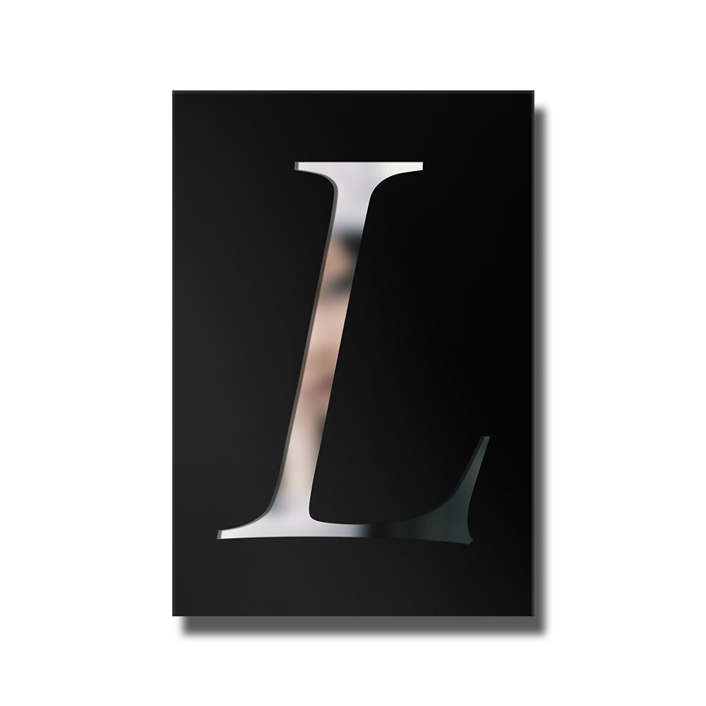 LISA First Single Album [LALISA] BLACK Ver. CD+P.Book+P.Card+Lyric