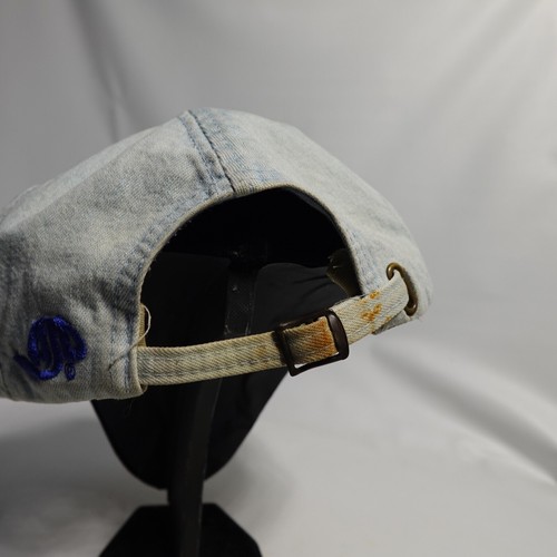 Vintage Orlando Magic Blue Denim Adjustable Hat Cap NBA Basketball 1990s - Picture 4 of 7
