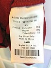 Maginn Knightsbridge Burgundy Sleeveless Top Embellished with Flower, XS — photo 6
