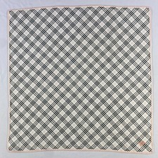 Vintage Burberry Handkerchief Pocket Square Bandana Neckerchief