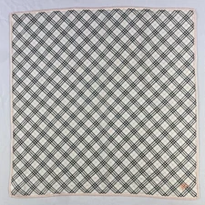 Vintage Burberry Handkerchief Pocket Square Bandana Neckerchief