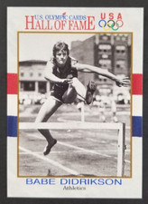 Babe Didrikson 1991 Hurdles Olympic Hall of Fame Impel Card #6 (NM)