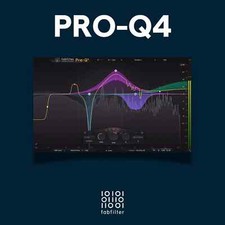 FabFilter Pro-Q 4 Equalizer and Filter Plug-in Activation Card 