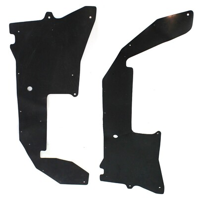 For 1998-2004 Nissan Frontier Left & Right Side New Engine Splash Shield Set 2Pc