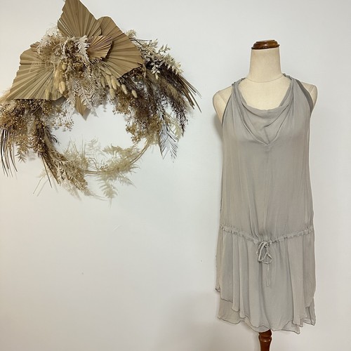 Transit Par such knit mini dress made in Italy sleeveless designer size 2 ( 6 ) - Picture 6 of 8