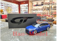 GT Spirit 1:18 Audi RS6 AVANT 2021 Resin Diecast Model Car Gifts Collection Blue