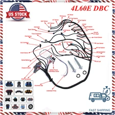 LS1 4L60E Stand Alone Harness For LS SWAP 4.8 5.3 6.0 97-06 Drive by Cable DBC