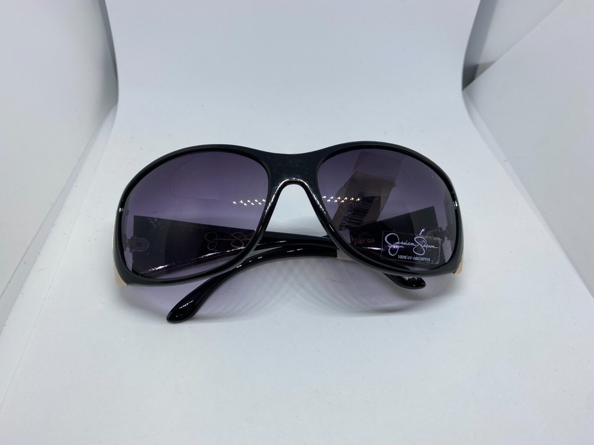 Jessica Simpson J187 ox black Women Oversized Sunglasses | eBay display picture 1