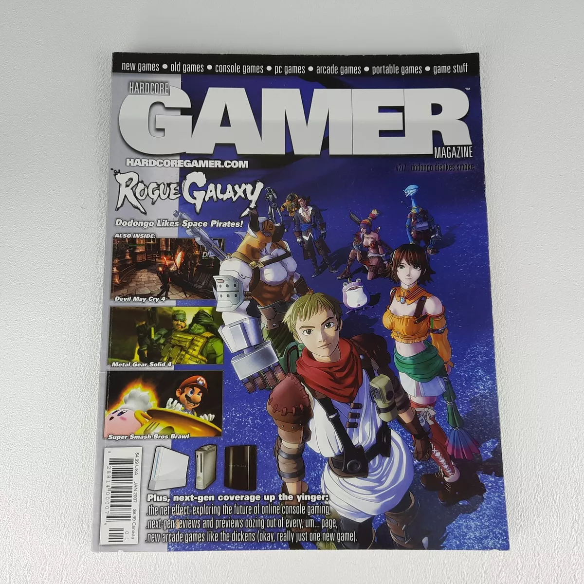 Hardcore Gamer Magazine Volume 1 Issue 7 Dodongo Dislikes Smoke Rogue  Galaxy