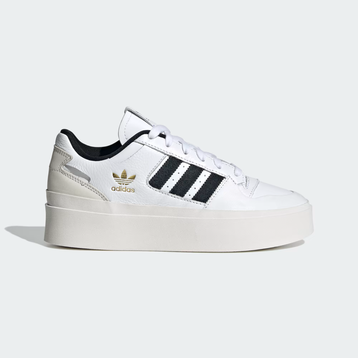 【adidas originals】Forum Bonega Ld99★厚底スニーカー Adidas Forum Bonega Platform Sneaker Cloud White/Core Black