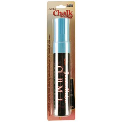Jumbo Bistro Chalk Markers Art Supplies Fluorescent Blue