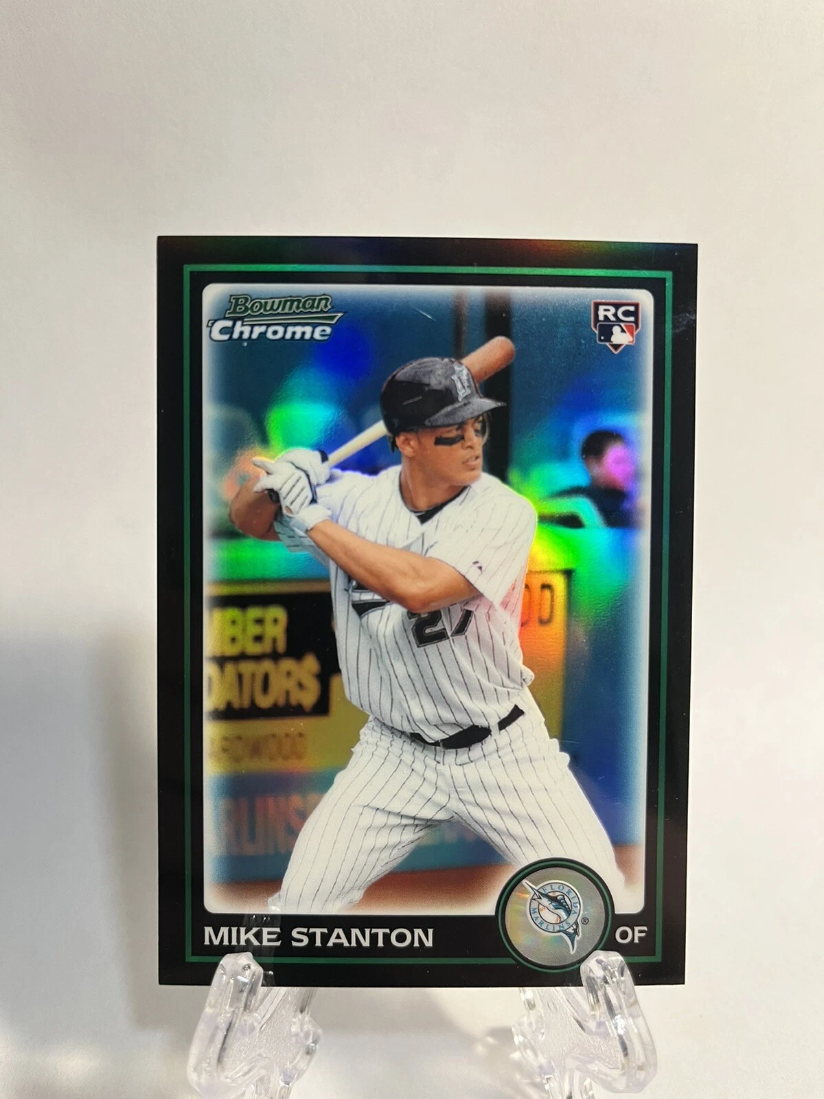 MIKE GIANCARLO STANTON RC - 2010 Bowman Chrome Draft Refractor  #BDP30