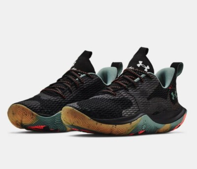 Under Armour Spawn 3 x DVNLLN Basketball Shoes Black Men\'s SZ 7 3023859-002 NWOB Under Armour Spawn 3 x DVNLLN Basketball | Mercari main image 4