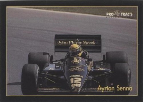1992 GRID MOTORCARD FORMULA ONE AYRTON SENNA #186 PSA MINT 9 | eBay