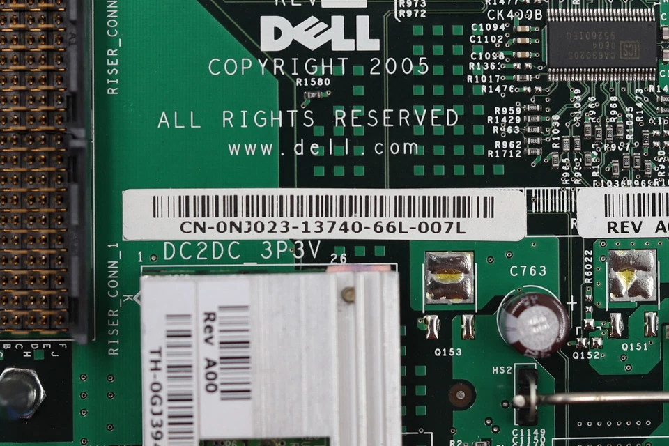 Dell PowerEdge 2800/2850 DDR2 Socket PGA604 Server Motherboard Dell P/N: 0NJ023 - Image 4 of 4