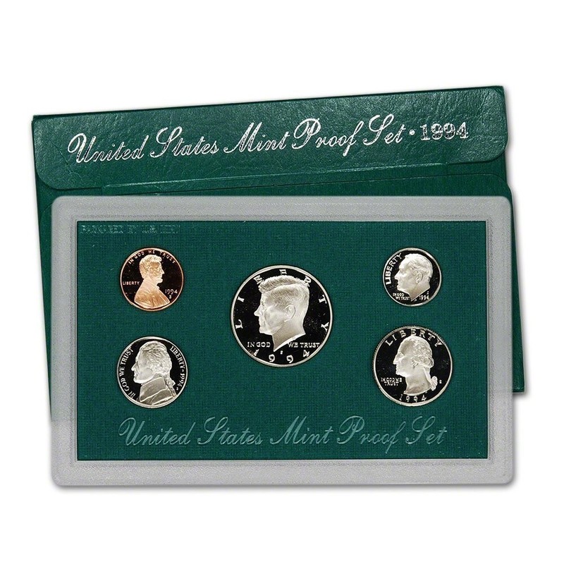 1994 S PF Proof Set U.S. Mint Original Government Packaging OGP COIN SET#7944