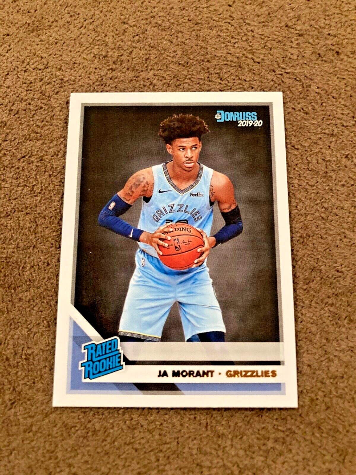 Ja Morant 2019-20 Donruss Rated Rookie #202