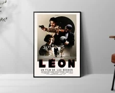 Leon The Professional (1994) Movie Poster Movie Print 2, Hip Hop Movie Posters