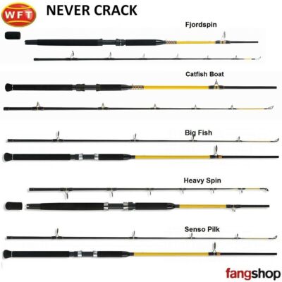 WFT Never Crack Meeresrute Pilkrute Spinnangel komplette Serie Norwegen Island