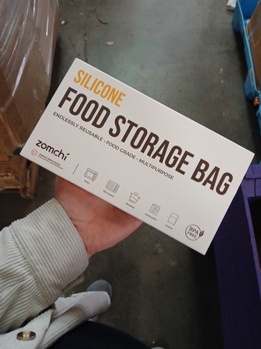 reusable silicone food storage bags