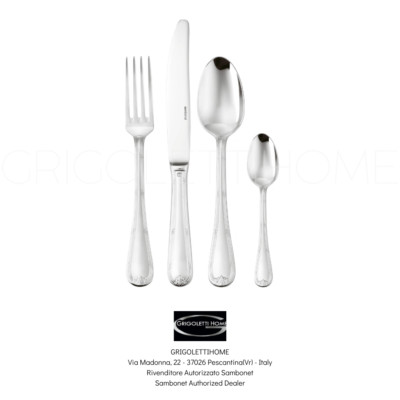 Sambonet -Ruban Croisé - Kabelgriff - 48 Besteck x 12 Personen |-20% | Händler