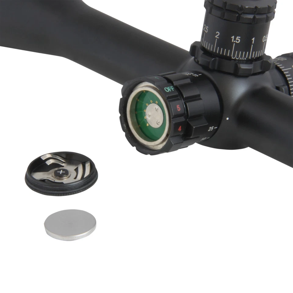 Mira para rifle de caza CCOP USA 3-12x44 1 pulgada tubo enfoque lateral retícula 4A SP-31244SI Foto 3 de 4