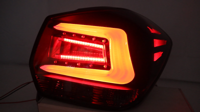 LED Clear / Black Tail Lamps FOR 2012~2017 Subaru Impreza Wagon