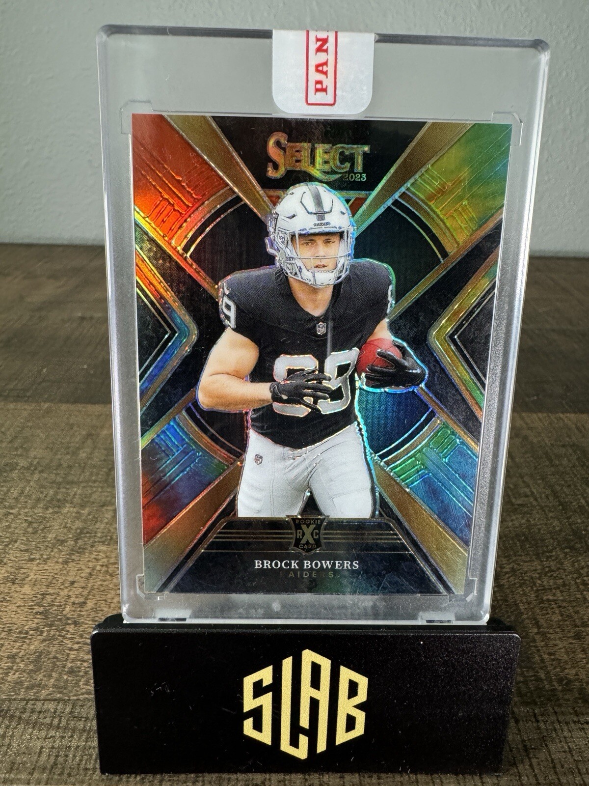 2023 Select Brock Bowers Rookie XRC Tie-dye Prizm /25