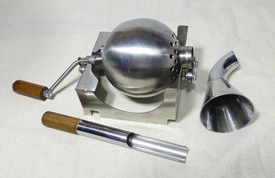 MINI MANUAL COFFEE BEAN ROASTER HAND OPERATED FOR HOME roasting STAINLESS 304