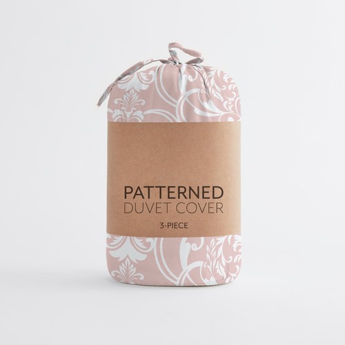 Reversible Pattern 3PC Duvet Cover Soft Easy Care with Shams by Kaycie Gray - Picture 14 of 84