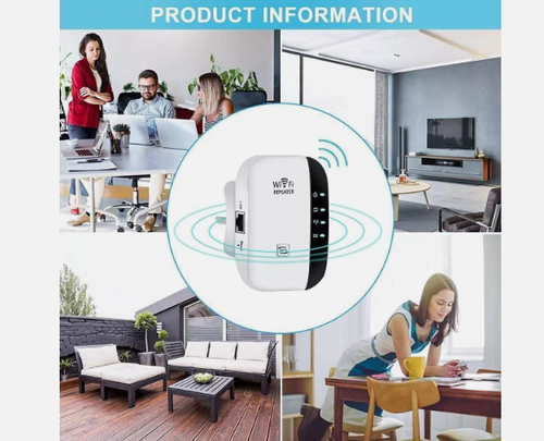WiFi Signal Extender Range Repeater Booster Internet Amplifier 300Mbps UK Plug - 第 9/16 張圖片