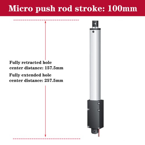 12V Electric Micro Linear Actuator Motor Mounting Brackets 10mm-200mm 30mm/s 20N - Picture 18 of 20