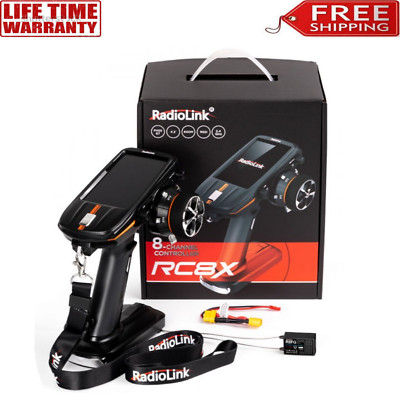 Radiolink RC8X 1968.5FT 2.4G 8CH RC Receiver Transmitter for