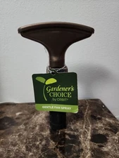 Metal Water Fan Spray Nozzle - Gardener's Choice by Orbit for Gentle Watering