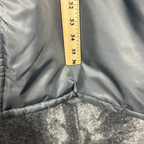 Parka clima freddo estremo taglia 3XL grigio cappuccio pelliccia sintetica esercito pesante grande - Foto 6 di 6