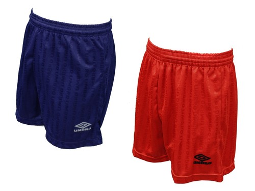 Pantaloncino rosso blu da uomo donna Umbro calcio shorts casual moda | eBay