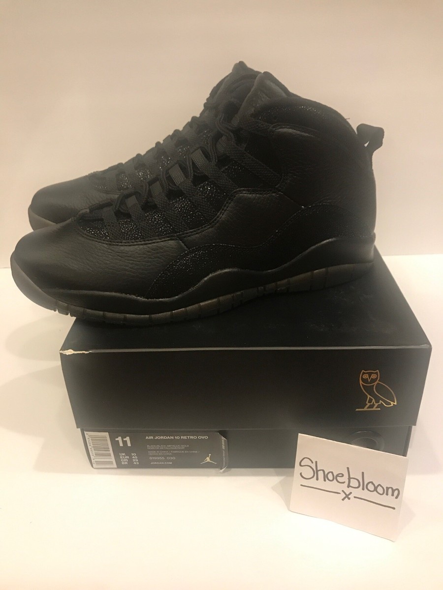 Jordan X 10 OVO Drake PE Size 11 BNIB | eBay