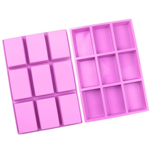 Mini Loaf Pan Bread Baking Tray Cheese Cake Silicone Mold Rectangle Soap Mould - Picture 2 of 14