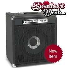 NEW Hartke HD75 HyDrive 75-Watt 12" Electric Bass Guitar Combo Amplifier Amp