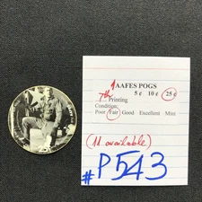 AAFES POGS, 7th Series/Printing, 1 POG, 25¢, #P543, FAIR