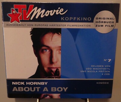 Hörbuch 4x CD About A Boy Nick Hornby Komödie Original zum Film Humorvoll #T76