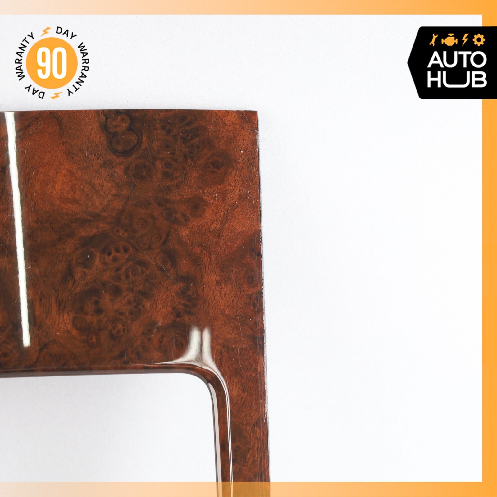 03-10 Bentley Continental GT Coupe Rear Center Console Trim Bezel Wood OEM 73k