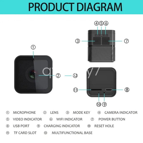 Action Sports Camera with WiFi Car Bike Motorcycle Cam Video Recorder 1080P AUS - Picture 19 of 23